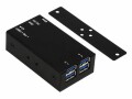 EXSYS USB-Hub EX-1180HMS, Stromversorgung: Terminal Block, USB