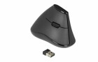 DeLock Ergonomische Maus 12622 Silent USB kabellos, Maus-Typ