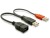 Bild 0 DeLock USB 2.0-Y-Kabel USB A - USB A