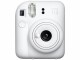 FUJIFILM Fotokamera Instax Mini 12 Weiss, Detailfarbe: Weiss, Blitz