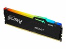 Kingston 32GB DDR5-6000MT/S CL36 DIMM FURY BEAST RGB EXPO