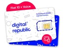 Digital Republic SIM-Karte Unlimitiert Internet und Telefonie für 30