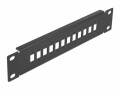 DeLock Verteilerplatte 10? LWL Patchpanel 12 Port für SC