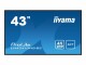 Iiyama DS LH4341UHS 108cm IPS 24/7 43"/3840x2160/VGA/3xHDMI