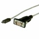 Roline Konverterkabel USB C zu RS232 DB9