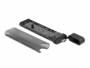 DeLock Externes Gehäuse USB-C, NVME&SATA