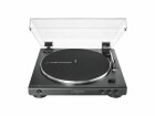 Audio-Technica Plattenspieler AT-LP60XBK Schwarz, Detailfarbe: Schwarz