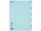 Biella Register A4 1 - 10 Karton