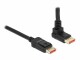 DeLock Kabel Oben gewinkelt DisplayPort - DisplayPort, 2 m