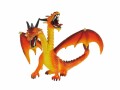 BULLYLAND Spielzeugfigur Drache mit 2 Köpfen, orange