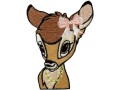 Mono-Quick Aufbügelbild Bambi 1 Stück, Breite: 6 cm, Länge