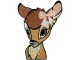 Mono-Quick Aufbügelbild Disney Bambi 1 Stück, Breite: 6 cm