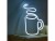 Bild 1 Vegas Lights LED Dekolicht Neonschild Tasse 20 x 30 cm