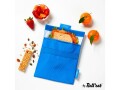 Roll'eat Lunchbeutel SnacknGo Active Blau, Materialtyp: Textil