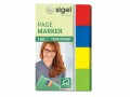 Sigel Page Marker Transparent 160 Stück, Mehrfarbig