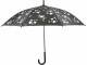 Esschert Design Regenschirm Reflektor Sterne, Detailfarbe: Schwarz, Weiss