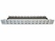 Wirewin Patchpanel 24 Port, Keystone, 1HE 19" Rack Hellgrau