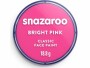 Snazaroo Schminkfarbe Blister 18 ml, Leuchtrosa, Set: Nein