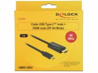 DeLock Kabel 4K 60Hz USB Type-C - HDMI, 1