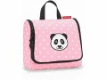 Reisenthel Necessaire Toiletbag Kids Panda Dots Pink, Tiefe: 7