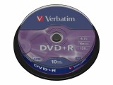 Verbatim DVD+R Medien 4.7GB, 16x,10 Spindel