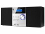 Audizio Micro-HiFi Anlage Metz Aluminium, Radio Tuner: FM, DAB+