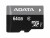 Bild 0 ADATA microSDXC-Karte Premier UHS-I 64 GB, Speicherkartentyp