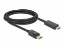 DeLock Kabel DisplayPort - HDMI, 2 m, Kabeltyp: Anschlusskabel