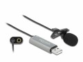 DeLock Mikrofon USB Krawatten/Lavier