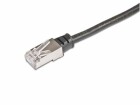 Wirewin Patchkabel Cat 5e, F/UTP, 50 m, Schwarz, Detailfarbe