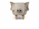 zoosy Hocker Schwein Ernie Grau, Farbe