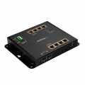 StarTech.com - 8-Port PoE+ Gigabit Ethernet Switch plus 2 SFP Connections - Managed - Wall Mount with Front Access