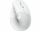 Logitech Ergonomische Maus Lift for Mac off-white, Maus-Typ