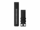 GARMIN Armband Fenix 6X 26 mm QuickFit, Farbe: Schwarz