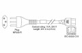 Cisco - Stromkabel - IEC 60320 C15