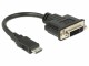 DeLock Adapterkabel Mini-HDMI ? DVI-D Schwarz, Kabeltyp