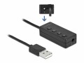 DeLock USB Headset und Mikrofon Adapter mit 2 x 3,5