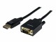 StarTech.com - 6ft DisplayPort to VGA Cable – 1920x1200 - M/M – DP to VGA Adapter Cable for Your Computer Monitor or Display (DP2VGAMM6)