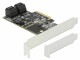 DeLock SATA-Controller 5 Port SATA Kontroller PCI-Express-x4