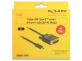 DeLock Kabel USB Type-CÃ– Stecker > DVI 24+1 Stecker