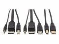 EATON TRIPPLITE DP KVM Cable Kit, EATON TRIPPLITE DisplayPort