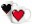 Bild 0 Kikkerland Kaffeetasse Pixel Herz mit Farbwechsel, Tassen Typ