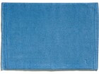 Möve Badteppich Superwuschel 50 x 70 cm, Blau, Bewusste