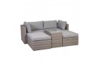 Greemotion Loungeset Olea, Braun, 4 Sitzplätze, Material: Polyester