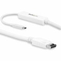 StarTech.com - 9.8 ft / 3 m USB C to DisplayPort Cable - 4K 60Hz - White