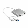 J5CREATE USB-C TO DUAL HDMI MULTI-MONITOR ADAPTER NMS NS CABL