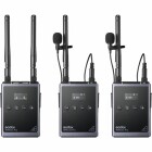 Godox 2-Personen Camera-Mount Wireless Omni Lavalier Microphone System