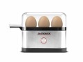 Gastroback Eierkocher Design Mini 3 Eier Silber, Automatische