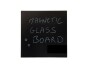 Bi-Office Magnethaftendes Glassboard 38 cm x 38 cm, Schwarz