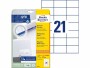 Avery Zweckform Universal-Etiketten 6174 70 mm, 30 Blatt, Klebehaftung